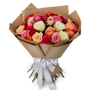 Blumenstrauß 'Bouquet of 35 roses 'Amore mio''