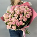 Blumenstrauß aus 15 sprührosa Rosen