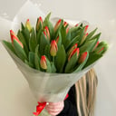Bouquet '25 red tulips'