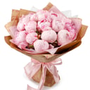 Bouquet of peonies "15 compliments"