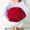 Blumenstrauß 'Strauß roter Rosen 101 Stk'