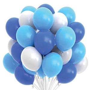 25 Mixed Color Helium Balloons