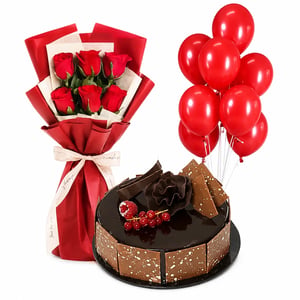 Bouquet 'Romantic Love Combo'