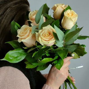 Bouquet 'Cream rose'
