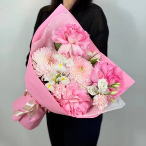 Blumenstrauß 'Himbeer-Samt'